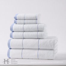 Conjunto de toallas de alta calidad de 100% algodón paquete 6